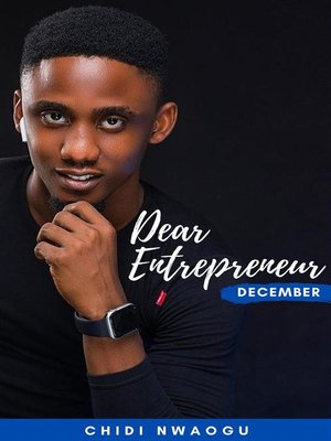 cover image of Dear Entrepreneur--December